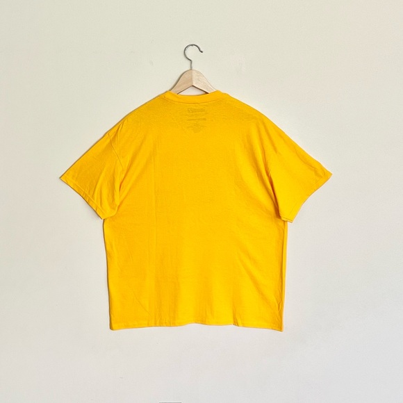 NEW Dragon Ball Z “Fusion Ha!” Gotenks Gohan Graphic Yellow T Shirt Adult XL 2XL - Picture 6 of 9